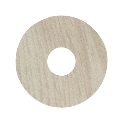 24187 Zelfkl. rozet (17 mm) eiken beige (10 st.)