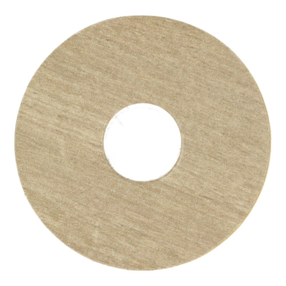 24159 | Zelfkl. rozet (17 mm) zachte eik warm grijs (10 st.)